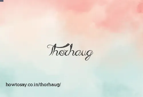 Thorhaug
