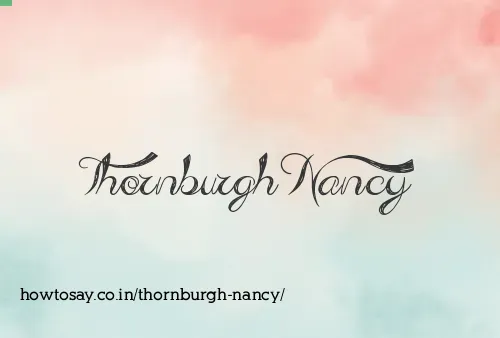 Thornburgh Nancy