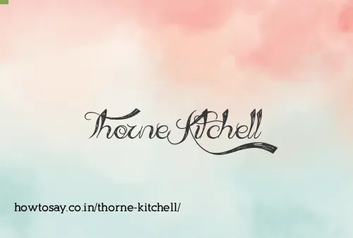 Thorne Kitchell