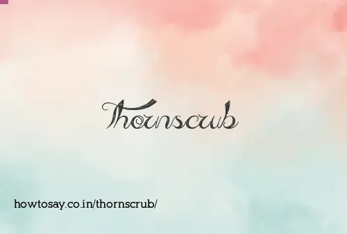 Thornscrub