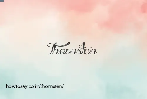 Thornsten