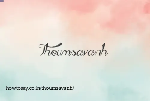 Thoumsavanh