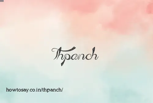 Thpanch