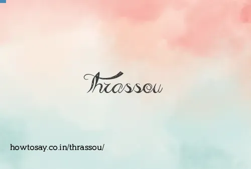 Thrassou