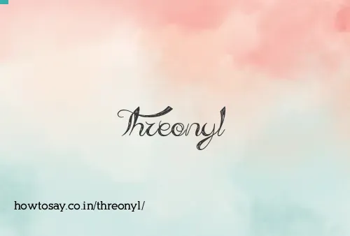 Threonyl