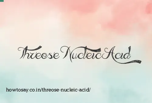 Threose Nucleic Acid