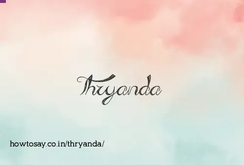 Thryanda