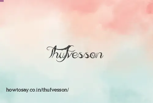 Thufvesson