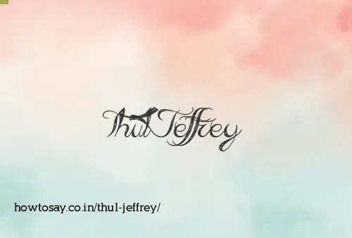 Thul Jeffrey
