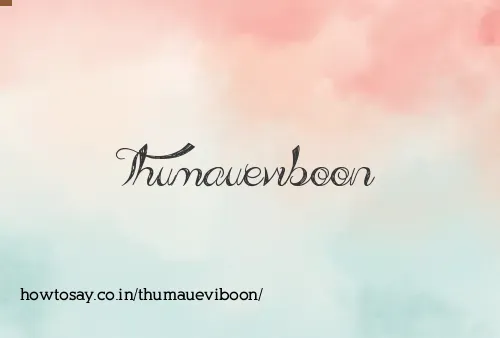 Thumaueviboon