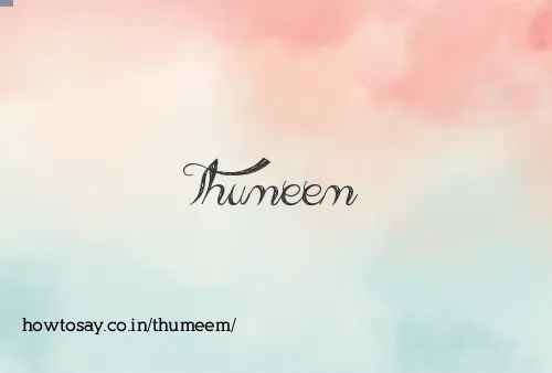 Thumeem