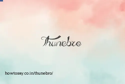 Thunebro
