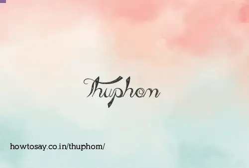 Thuphom