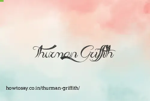 Thurman Griffith