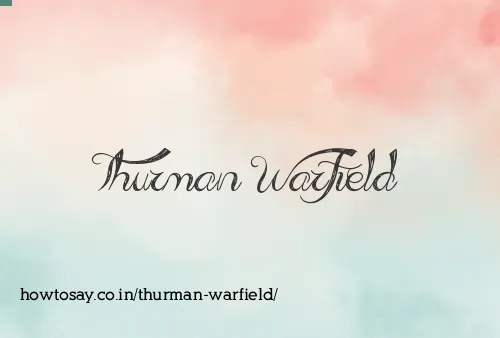 Thurman Warfield