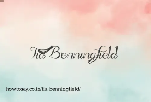 Tia Benningfield