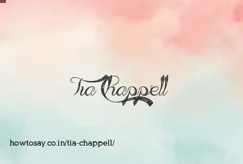 Tia Chappell