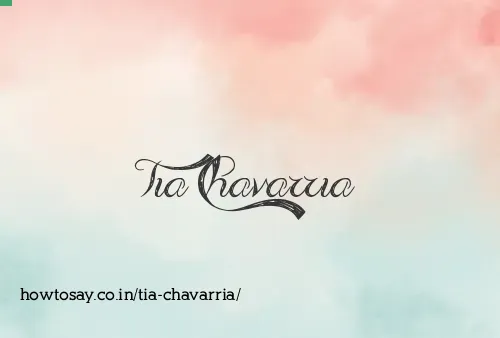 Tia Chavarria