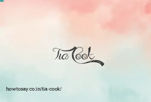 Tia Cook