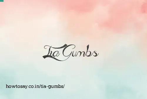 Tia Gumbs