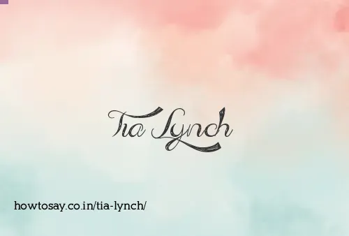 Tia Lynch