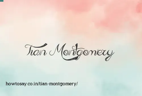 Tian Montgomery