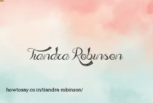 Tiandra Robinson