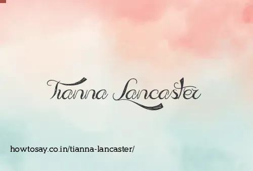 Tianna Lancaster
