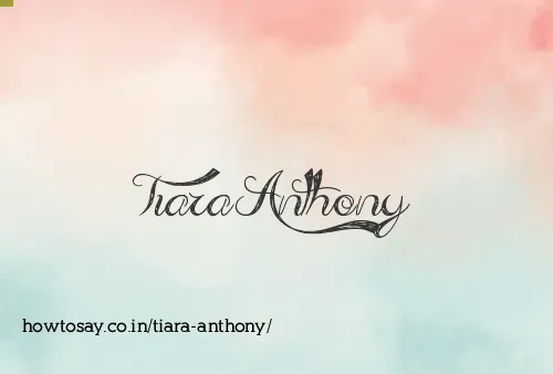 Tiara Anthony