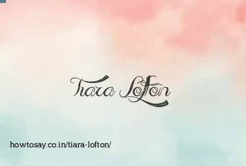 Tiara Lofton