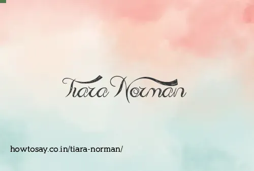 Tiara Norman