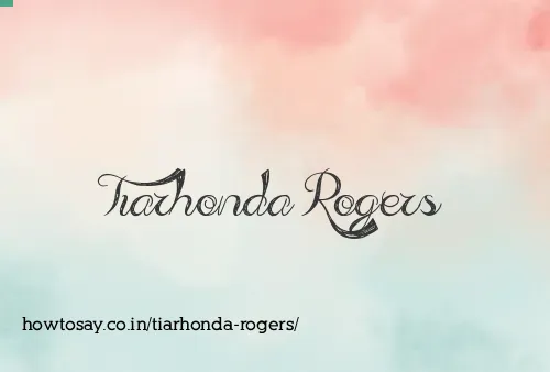 Tiarhonda Rogers