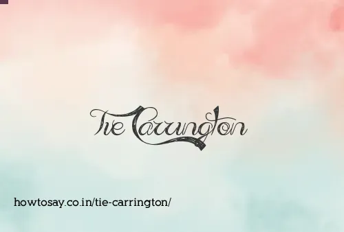 Tie Carrington