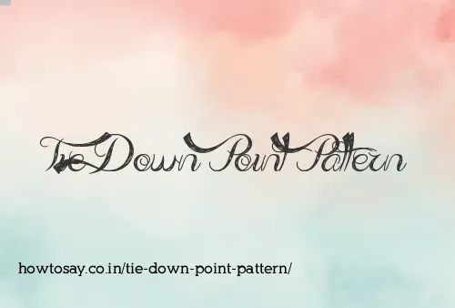 Tie Down Point Pattern