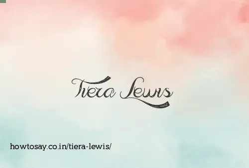 Tiera Lewis