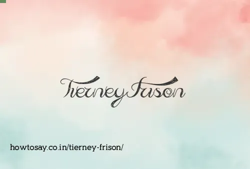 Tierney Frison