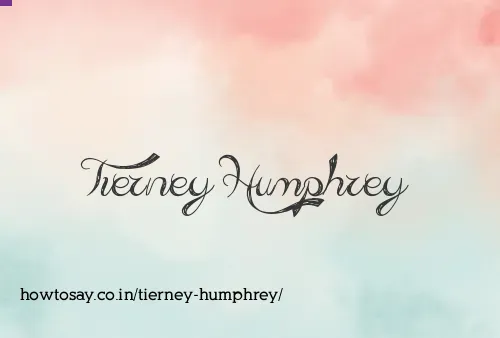 Tierney Humphrey