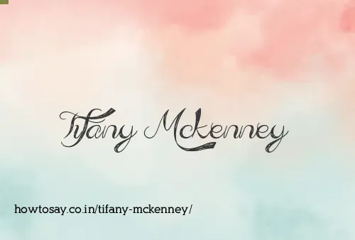 Tifany Mckenney