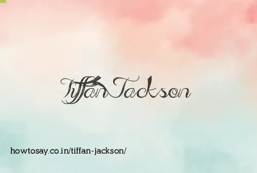 Tiffan Jackson