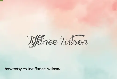 Tiffanee Wilson