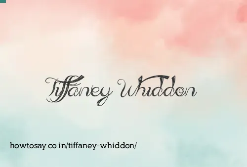 Tiffaney Whiddon
