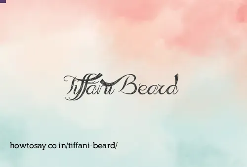 Tiffani Beard