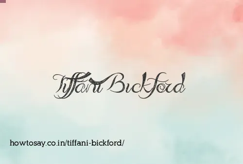 Tiffani Bickford