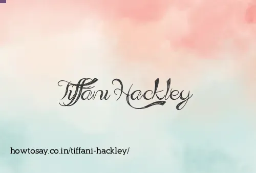 Tiffani Hackley