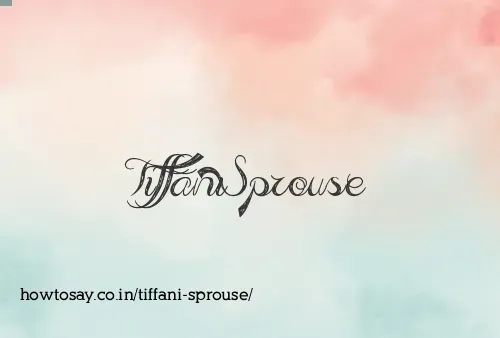Tiffani Sprouse