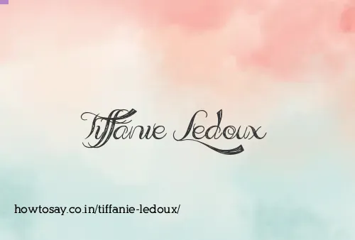Tiffanie Ledoux