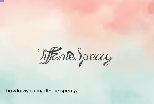 Tiffanie Sperry