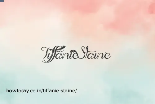 Tiffanie Staine