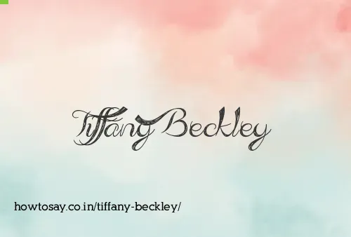 Tiffany Beckley