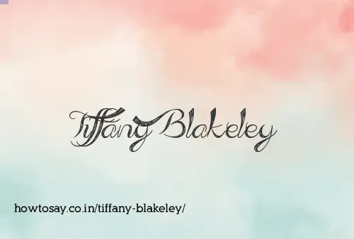 Tiffany Blakeley